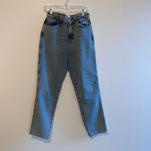 Zara High Waisted Mom Jeans